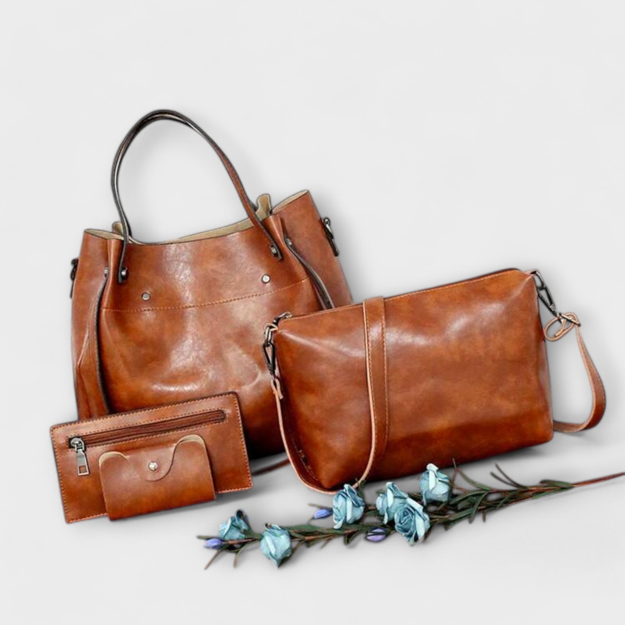 Olivia - 4-teiliges Vintage Taschen-Set