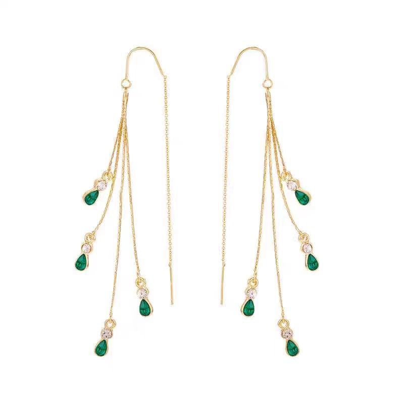 Calista Moreau Quastenohrringe | Gold