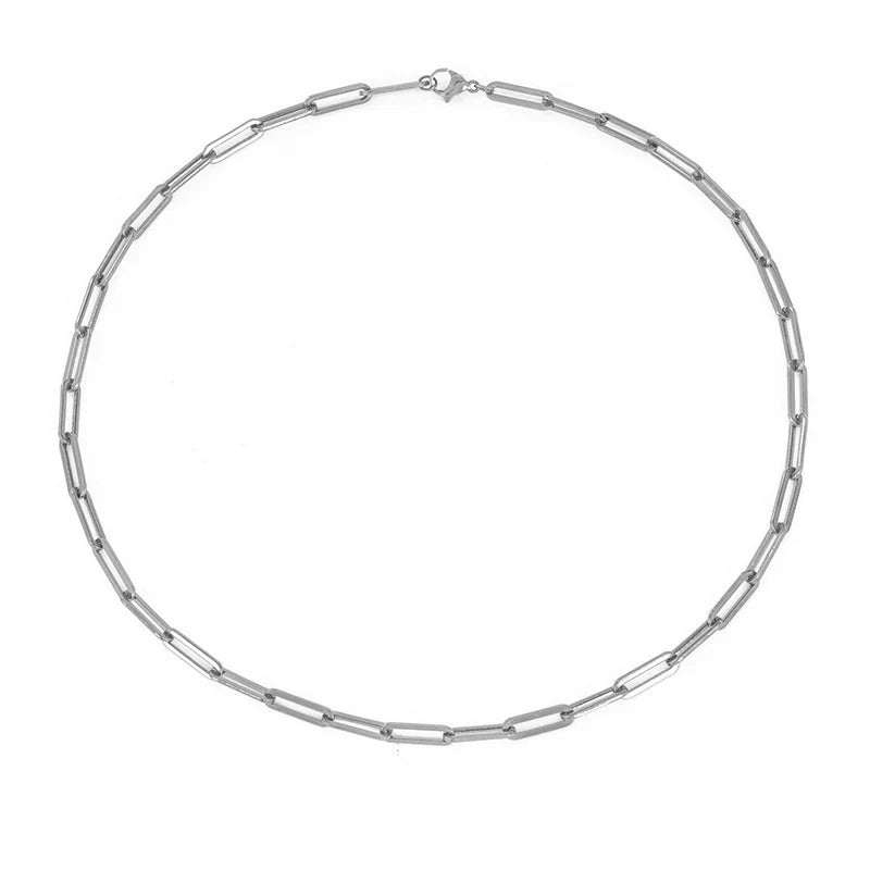 Archen Elegante Kette Halskette | Weißgold