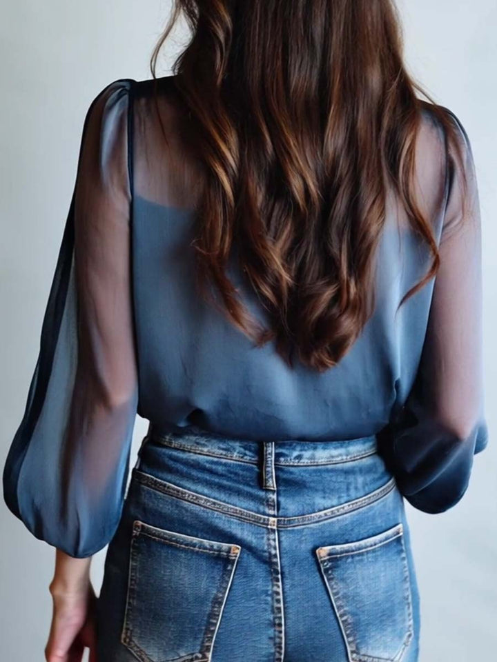 Blusa bohemia floral para mujer