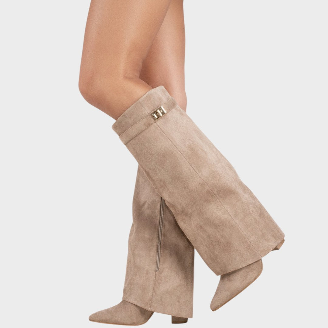 Lunara | Hochgeschnittene Wildlederstiefel