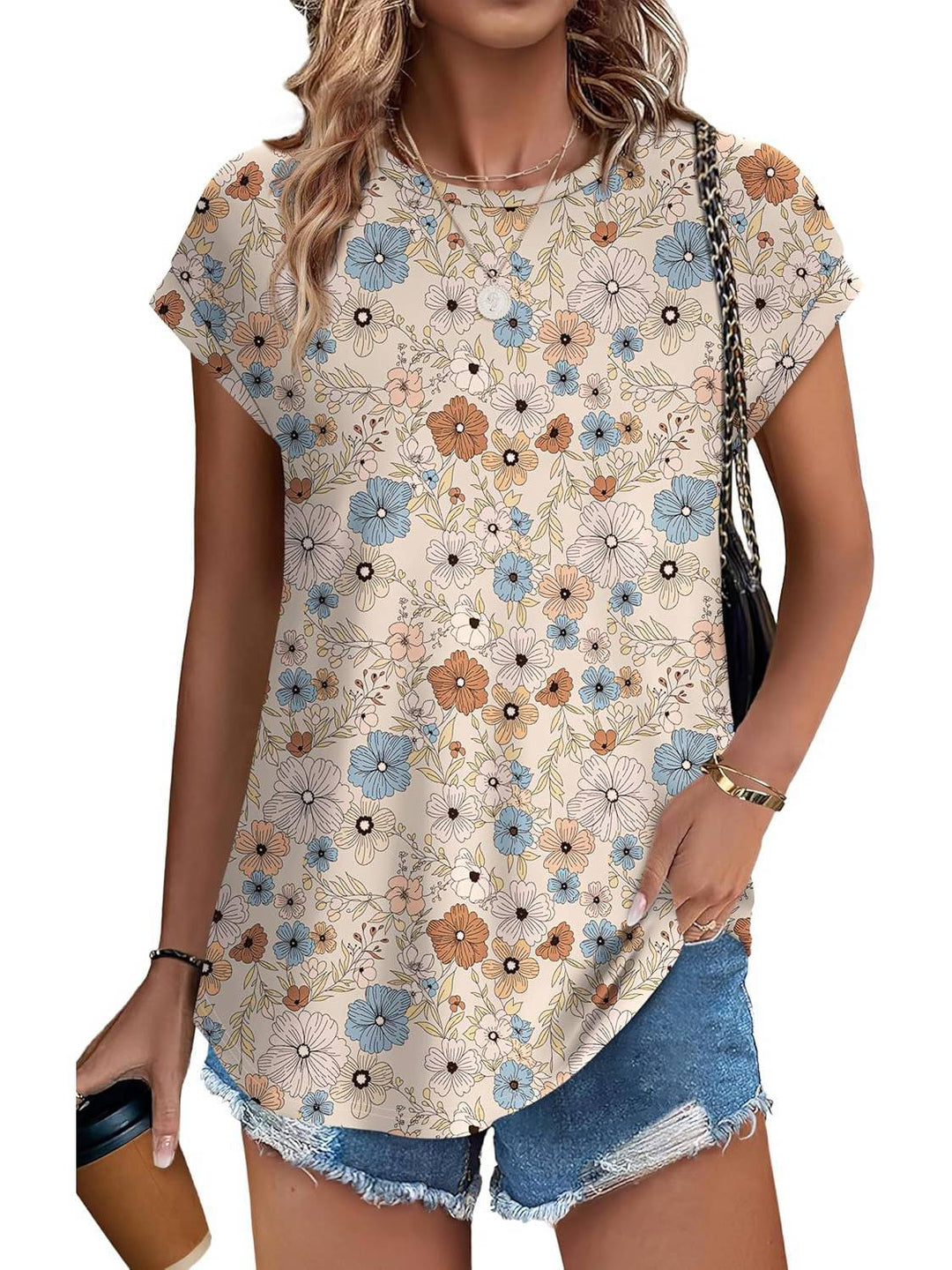 Necie | Blusa estampada elegante