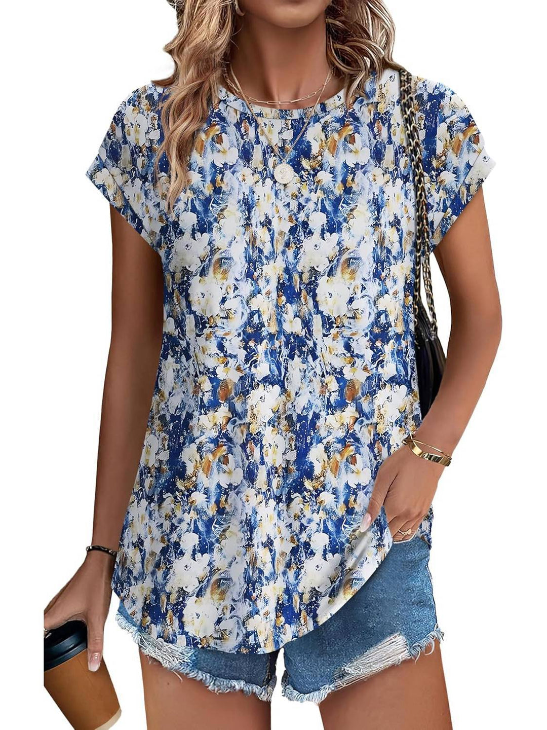 Necie | Blusa estampada elegante