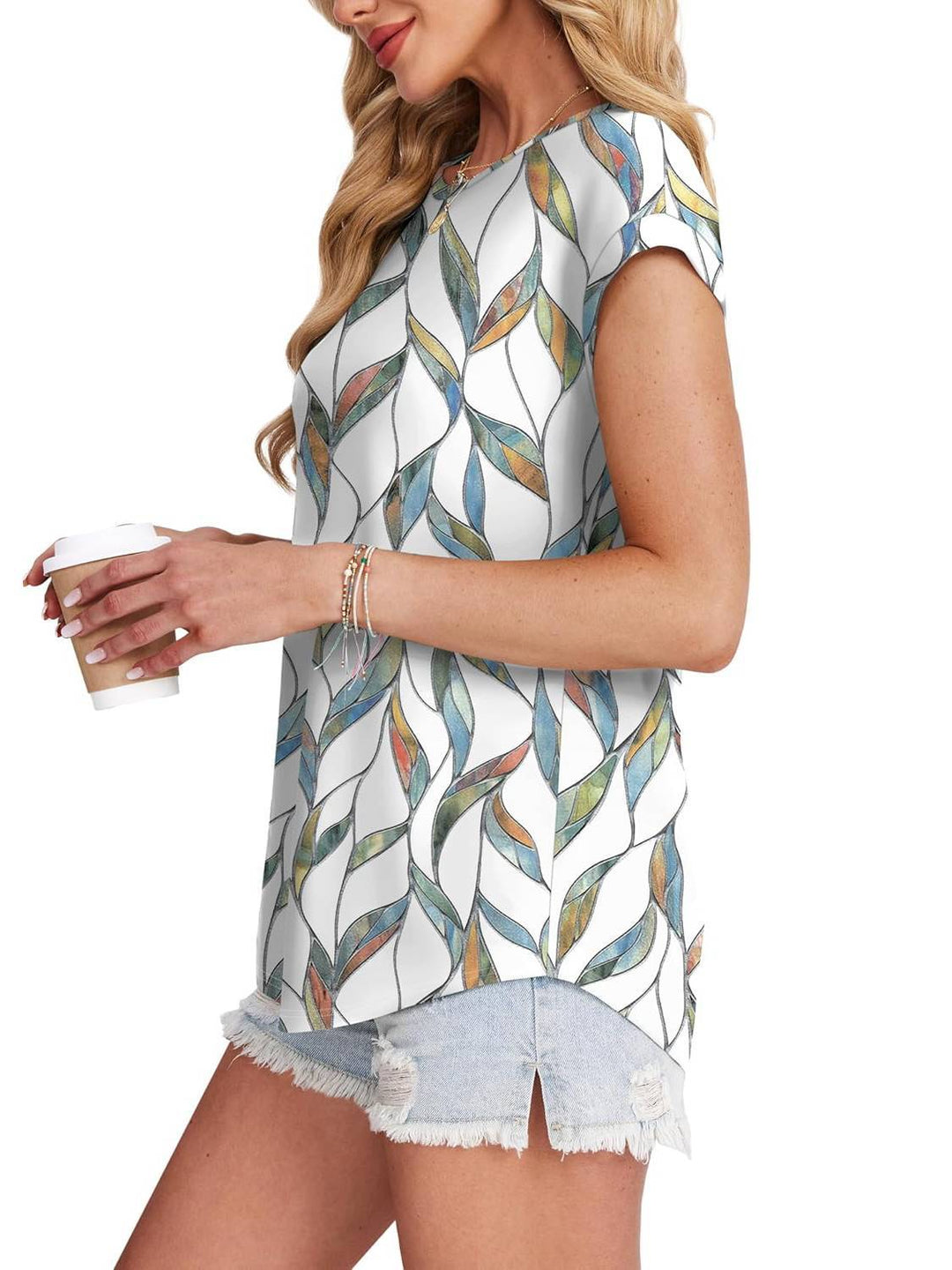 Necie | Blusa estampada elegante
