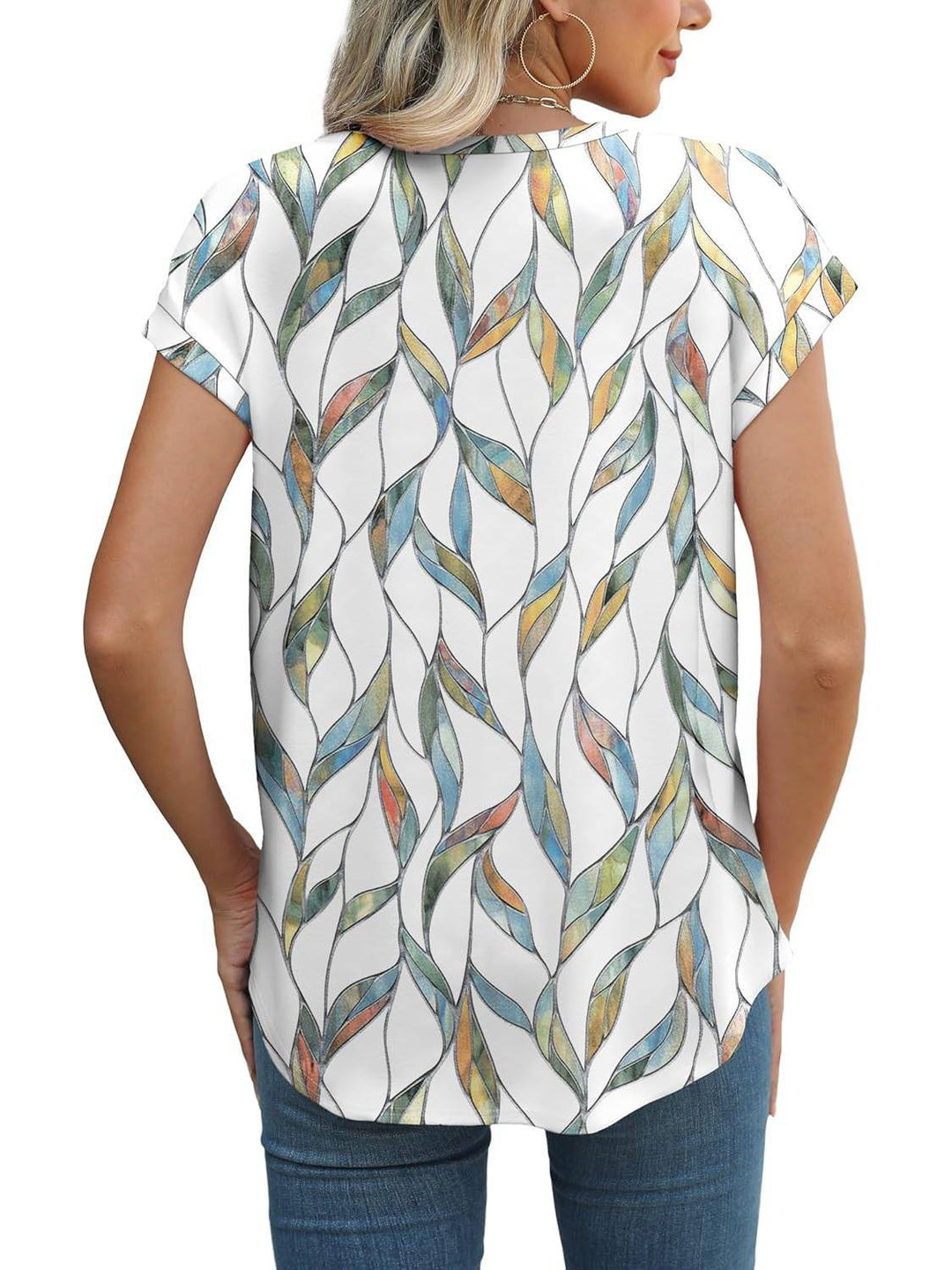 Necie | Blusa estampada elegante