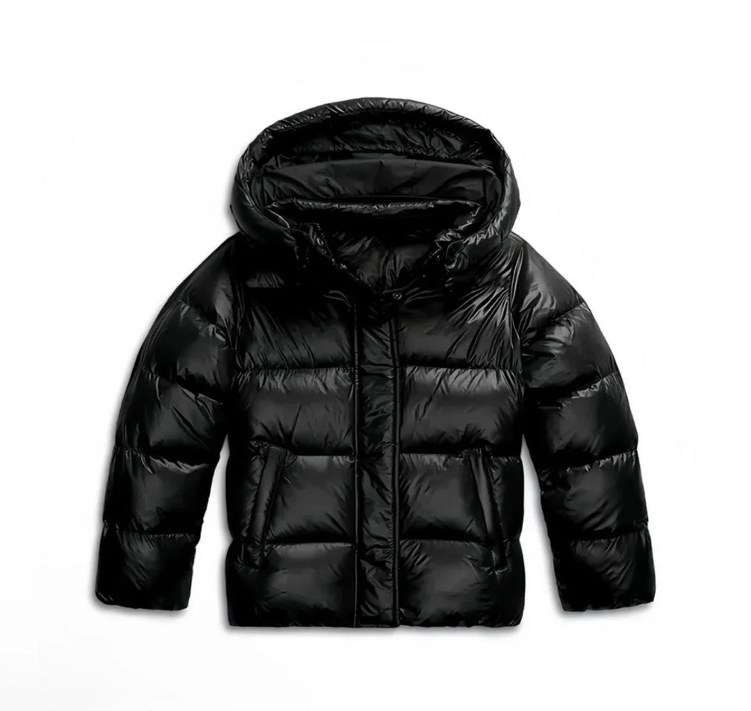 Women's Hooded Quilted Puffer Jacket, Lightweight Winter Coat