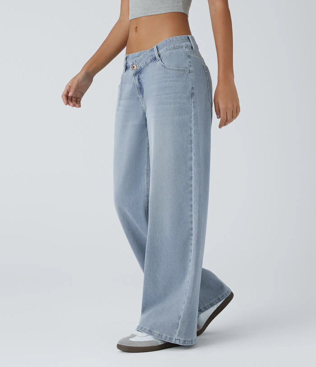 The Asymmetric Zip™ Cargo Jean