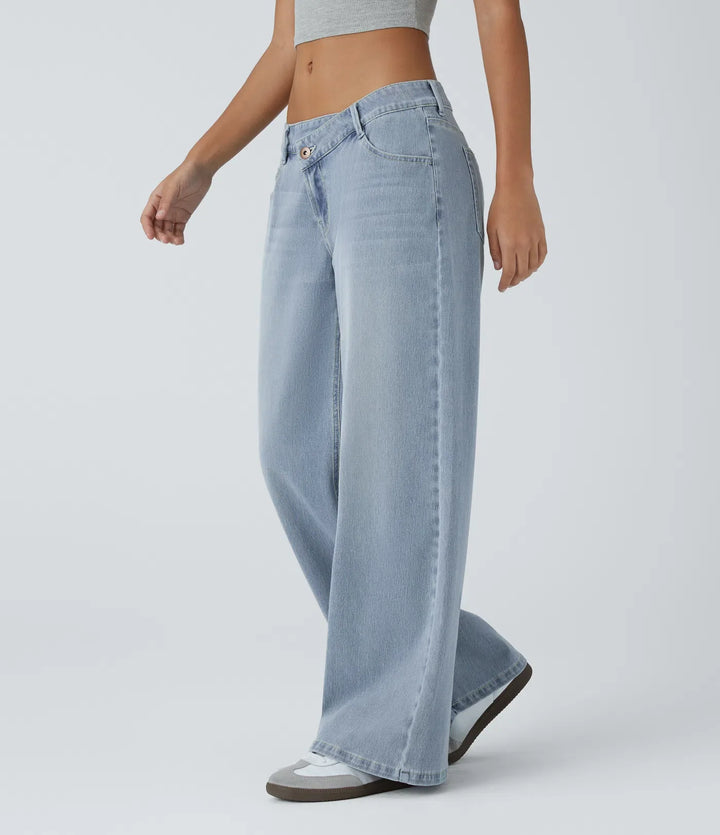 The Asymmetric Zip™ Cargo Jean