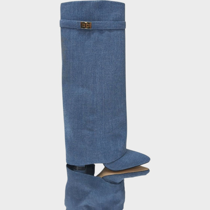 Lunara | Bota de Camurça Cano Alto