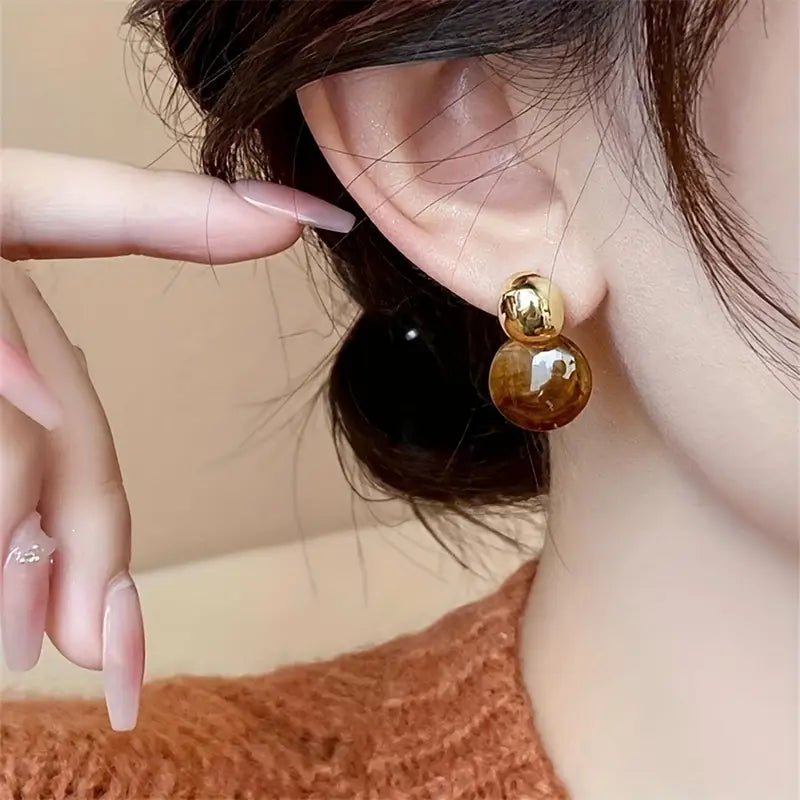 Aurélie Bernstein Tropfenohrringe | Gold