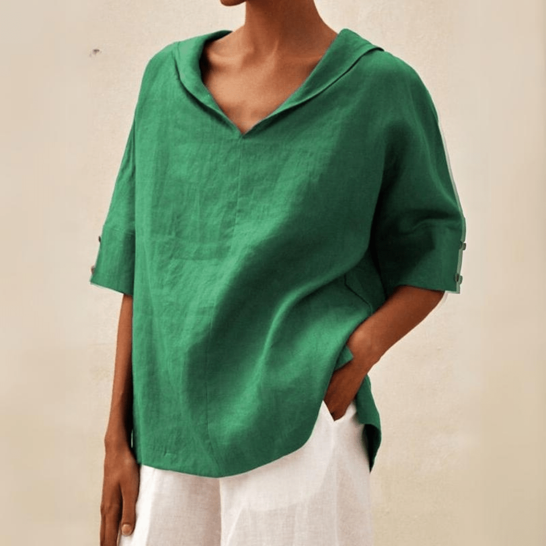 Marie | Oversize-Hemd mit Küstenbrise