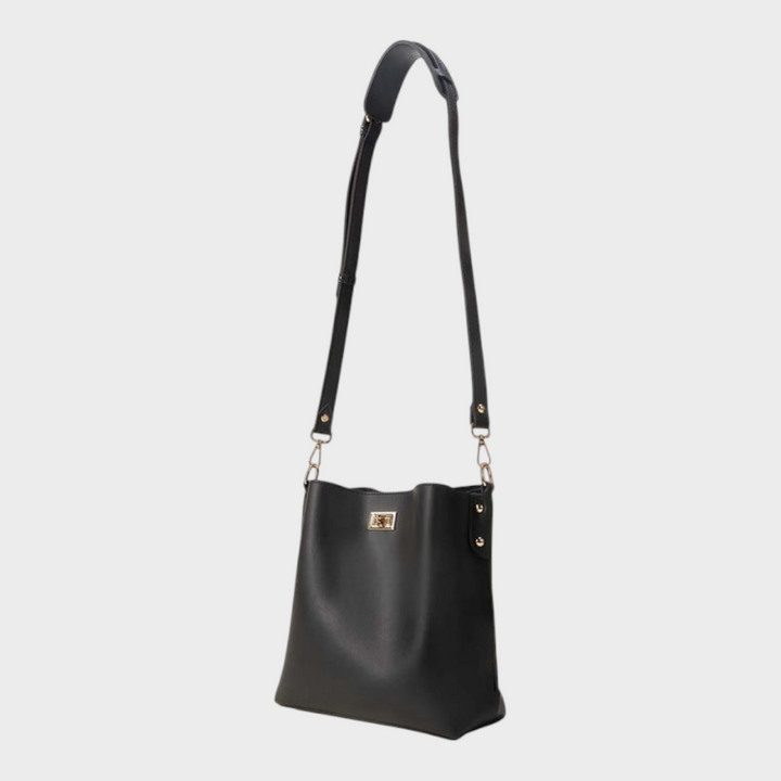 Quennie | Bolso de cubo negro IBS-BKB25-002