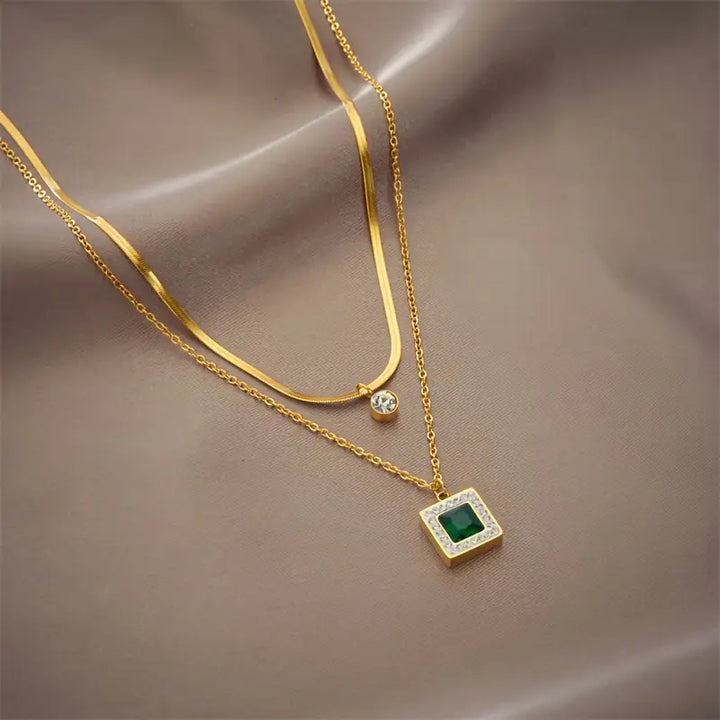 Tirena Valeure Halskette | Gold