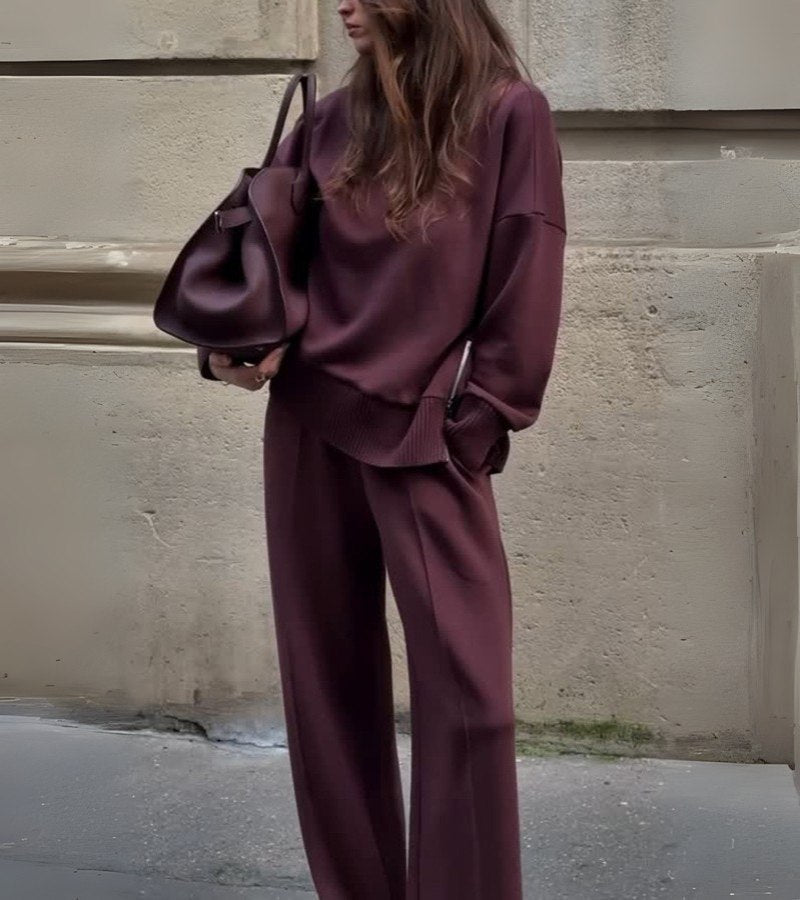 Carmine |Elegantes Zweiteiliges Set