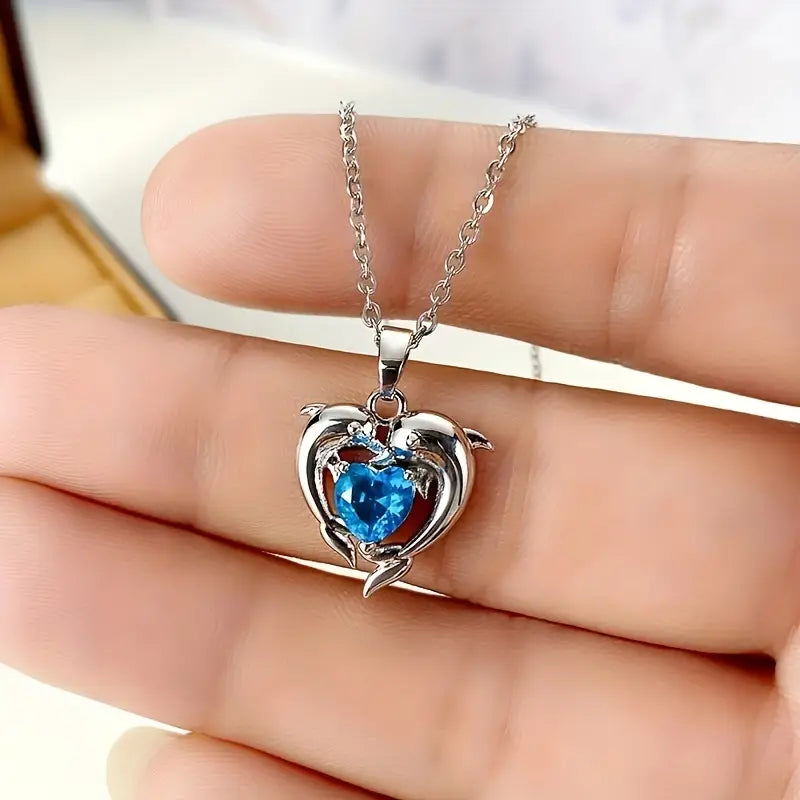 Naszyjnik Bliźniaki Oceanheart | Białe Złoto