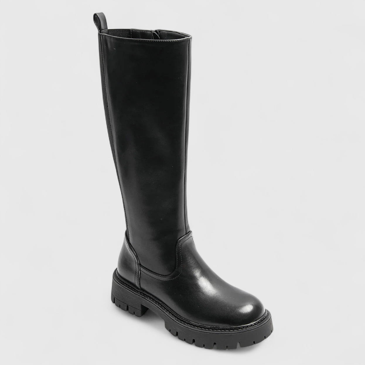 Ylva – Klassische Schwarze Stiefel