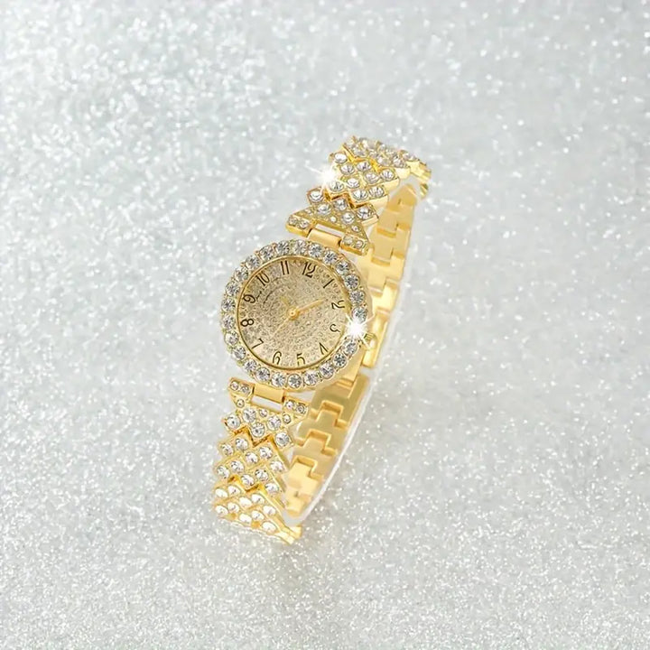 Set montre et bracelet Luxe Radiance Gold | Or