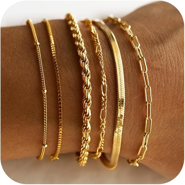 Isabella Vernetta Armbandset | Gold
