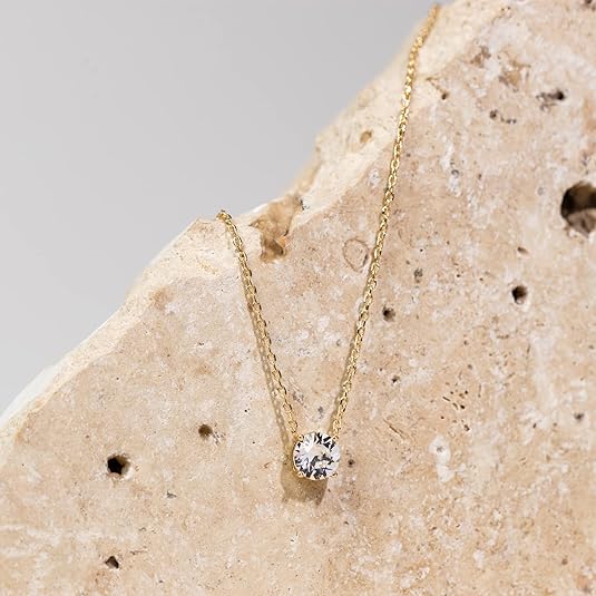 Collier Cristal Aurora | Or