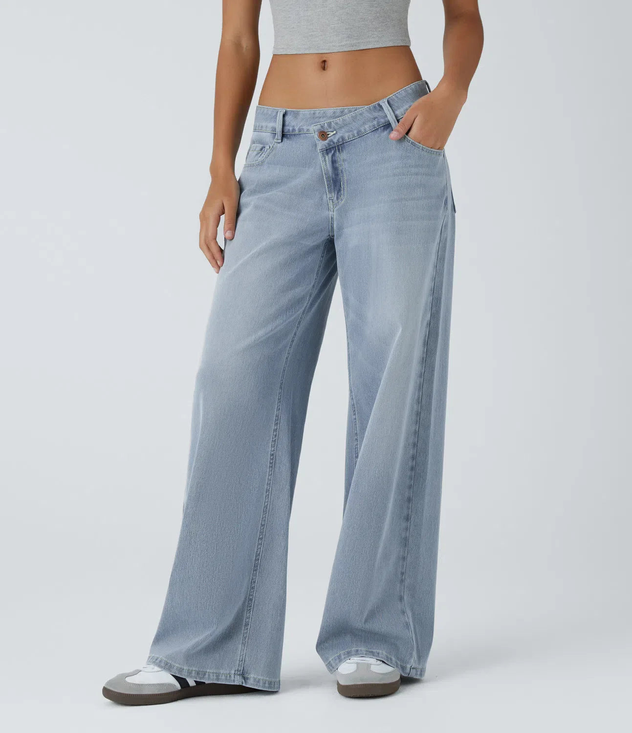 The Asymmetric Zip Cargo Jeans