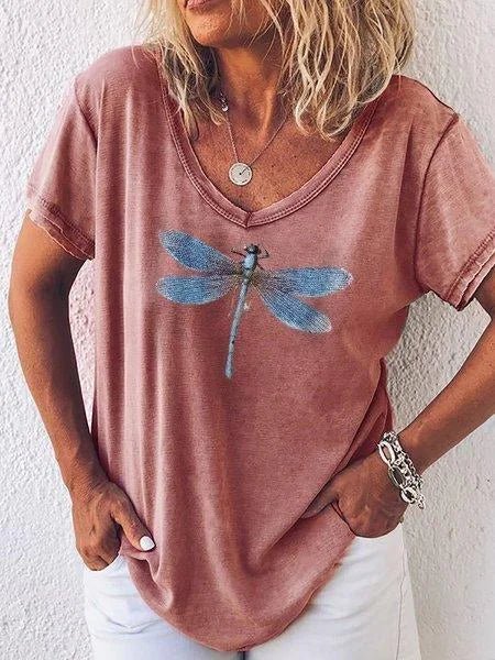 Estelle | V-Ausschnitt-T-Shirt