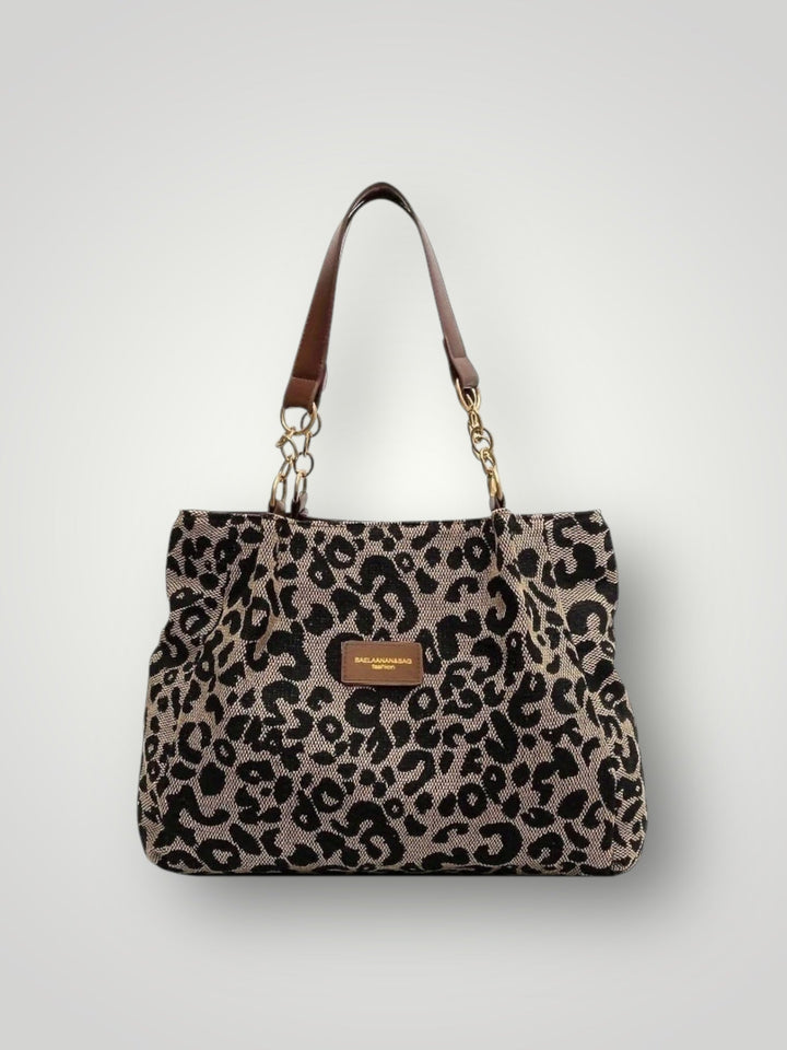 Leonara | Leopard Print Tote Bag
