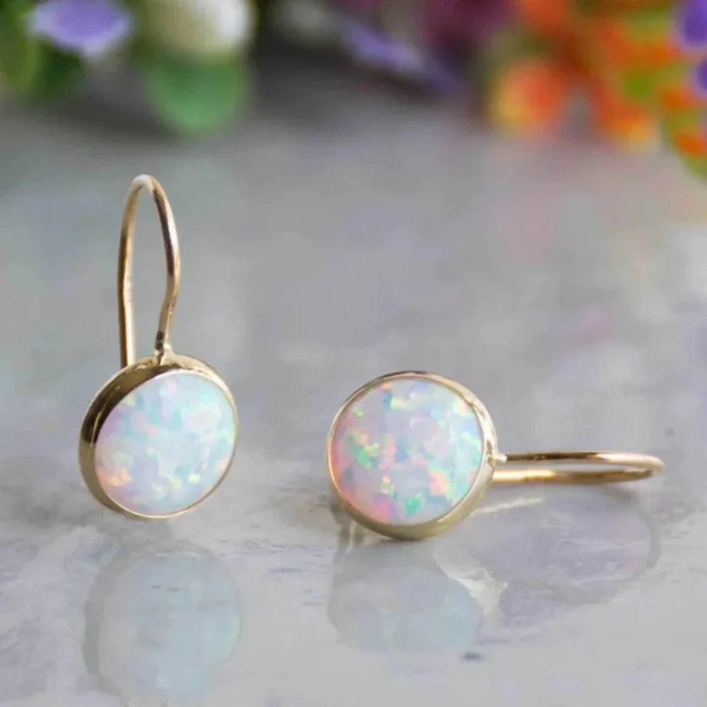 Antike Opal Glow Ohrringe | Gold