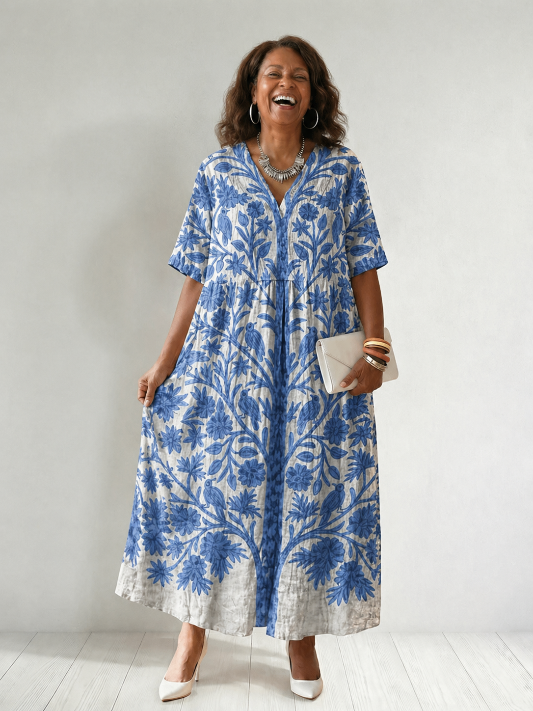 Anouk - Vintage Floral Dress