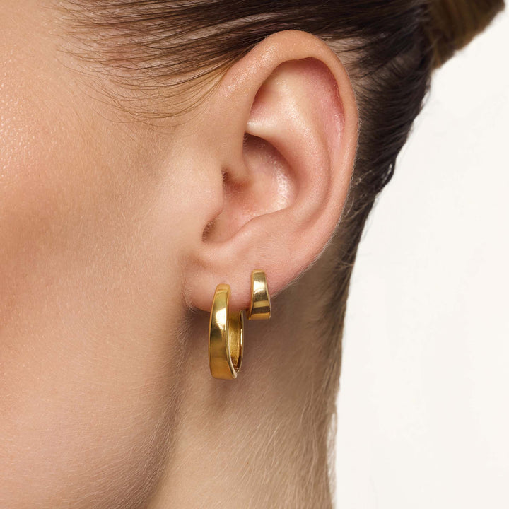 Gia Hoops | Oro