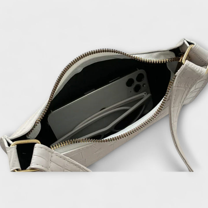 Olivia - Glänzende Ledertasche