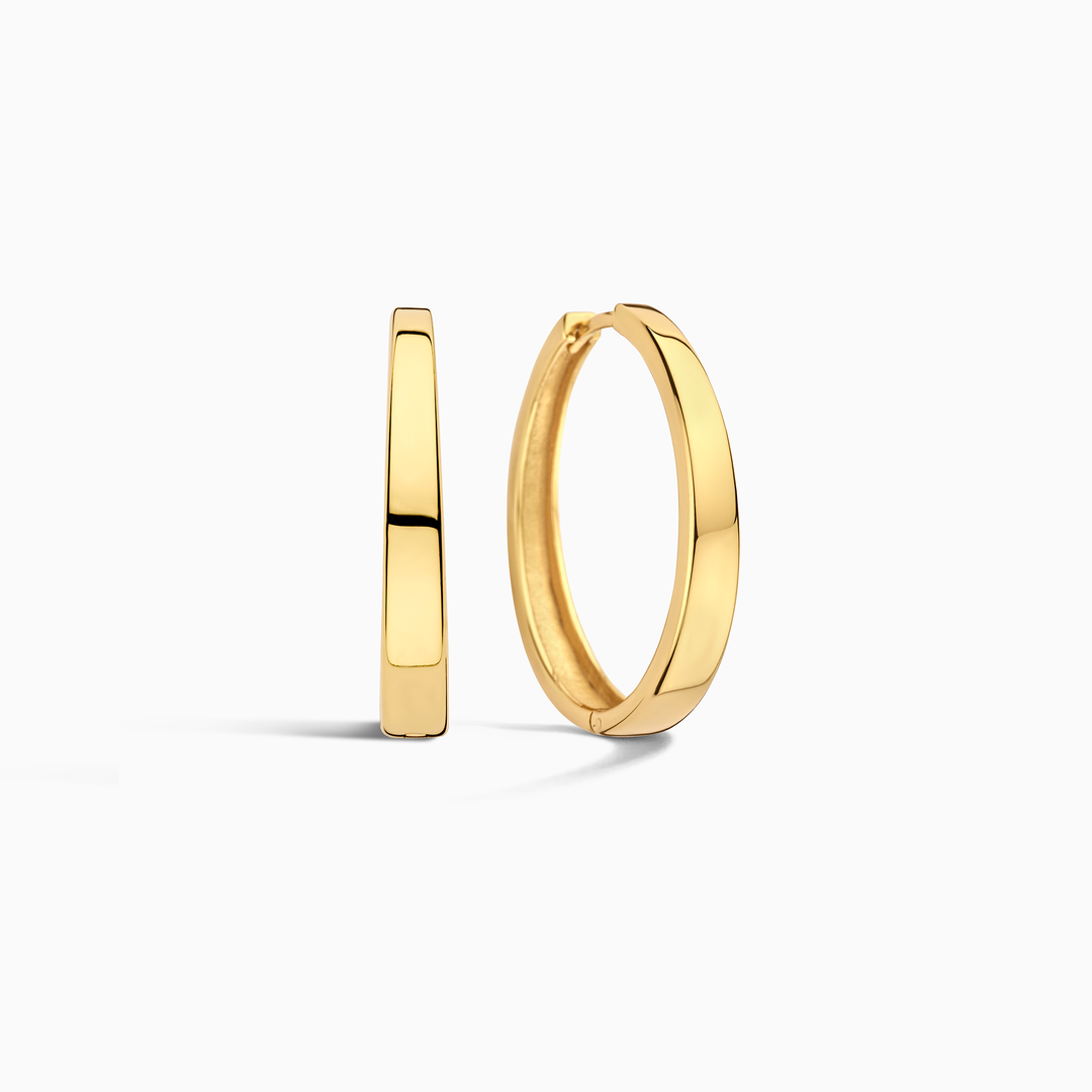 Pendientes de aro Gia | Dorado