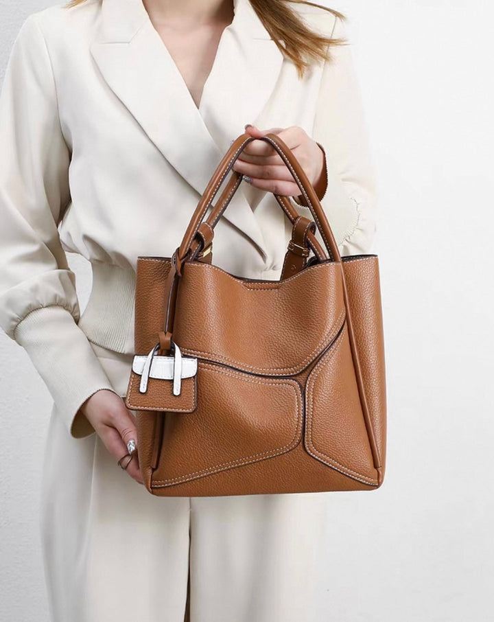 Margarita | Bolso tote marrón