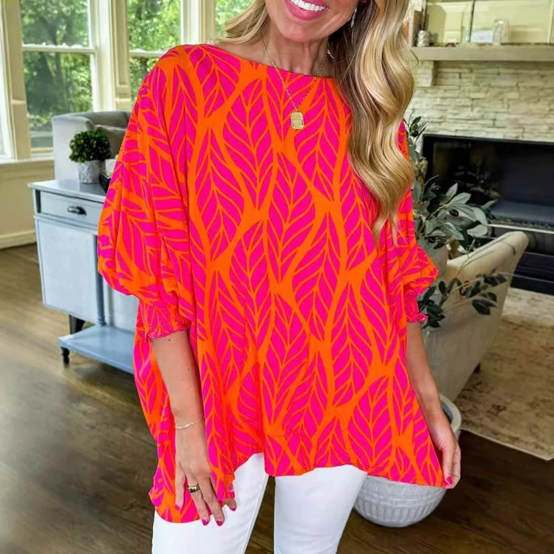 Risa | Bluse mit Puffärmeln