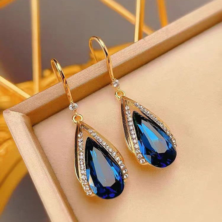 Azura Tropfenohrringe | Gold