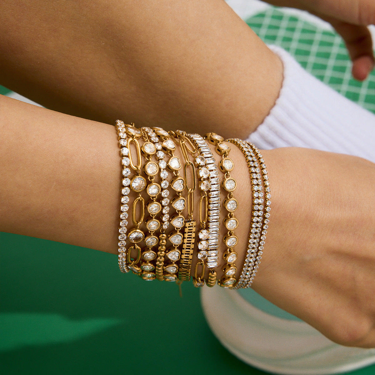 Sola Maroux Armband-Set | Gold