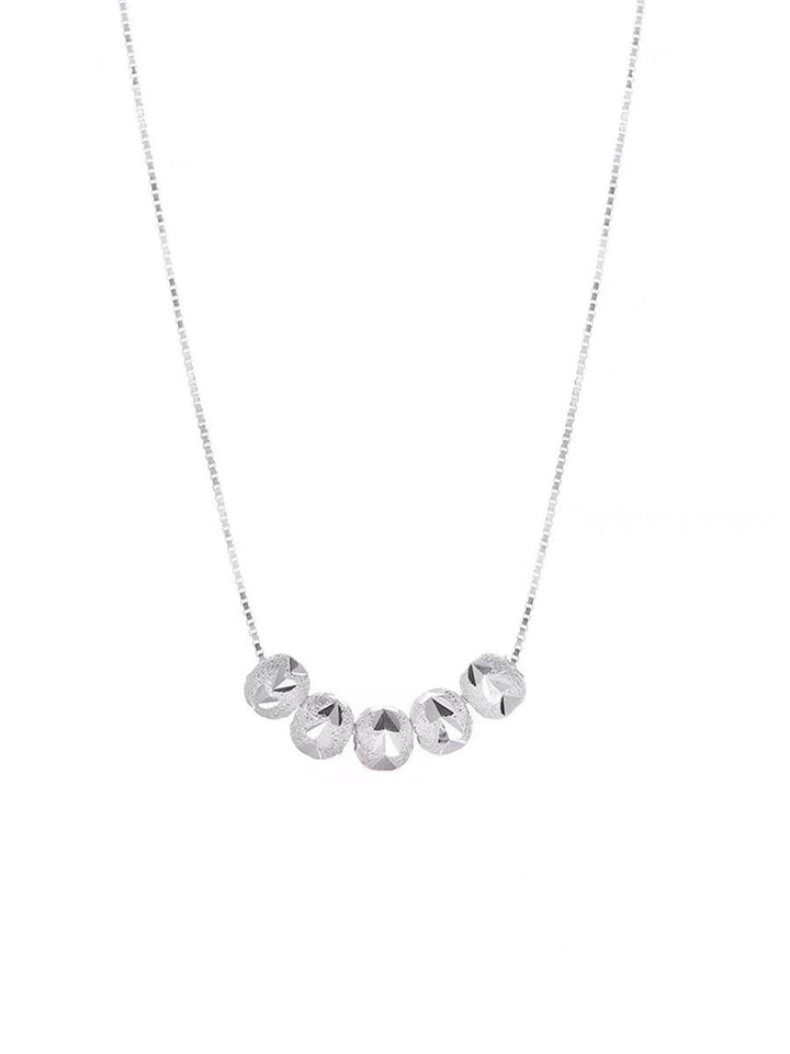 Naszyjnik Serena Granata | Białe Złoto