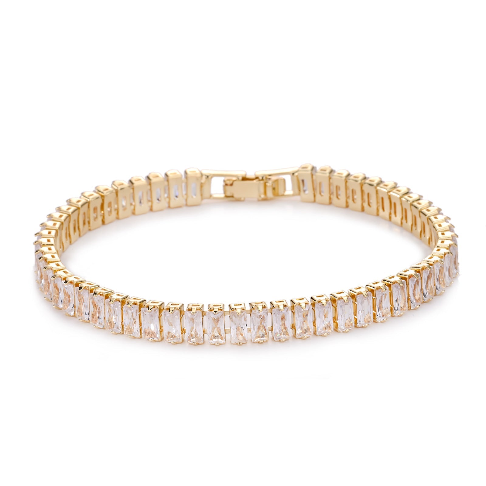 Vertéa Tennisarmband | Gold