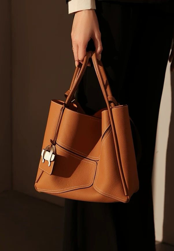 Margarita | Bolso tote marrón