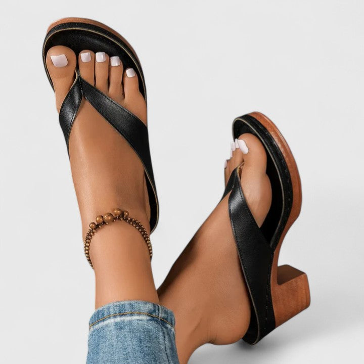 Comfortable orthopedic heels for women