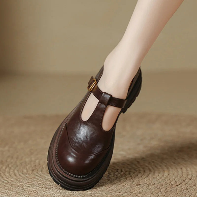 Farisse T-Riemchen Mary Janes
