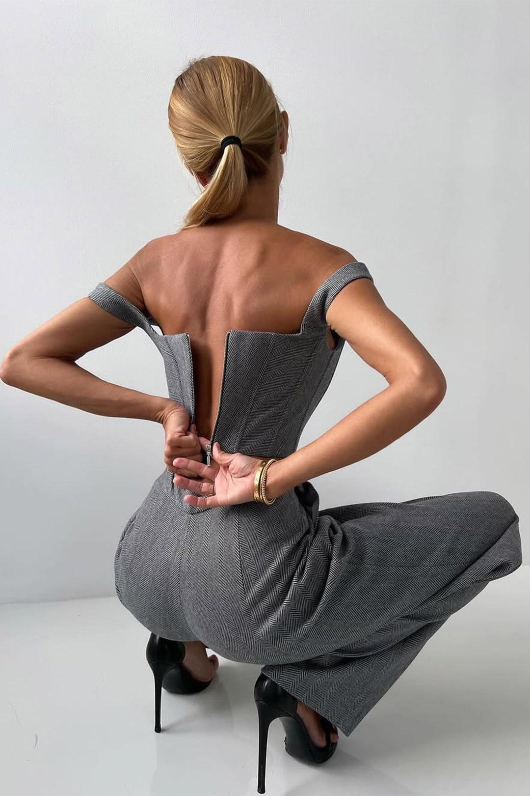 Grace - Ensemble trois pièces avec blazer croisé