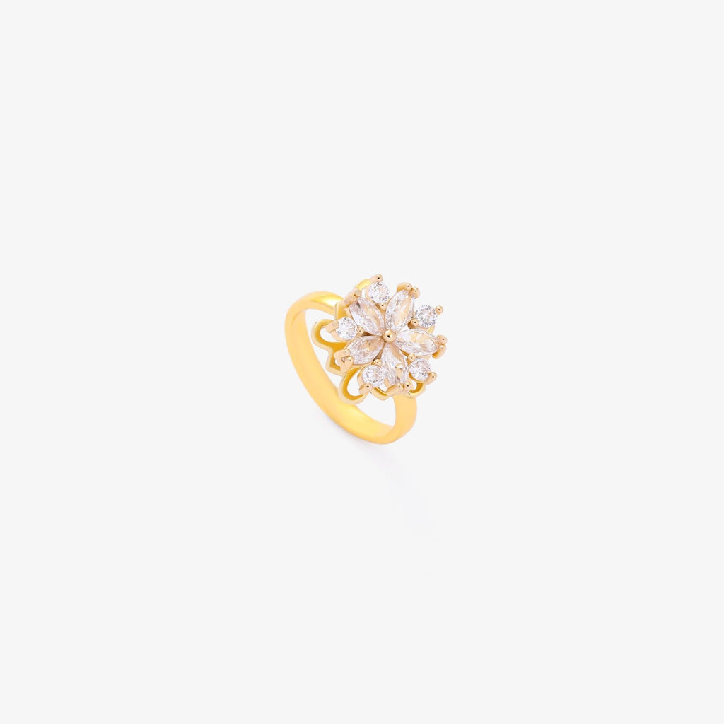 Flora Accent Spinning Ring | Gold