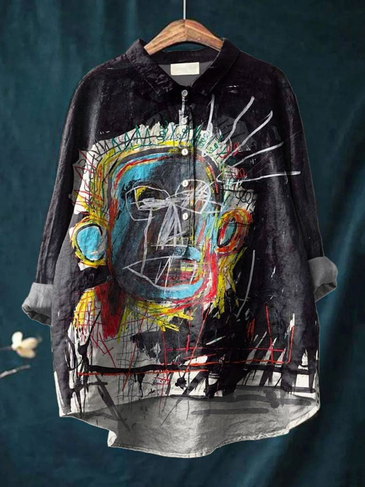 Isabelle | Abstraktes Kunstshirt