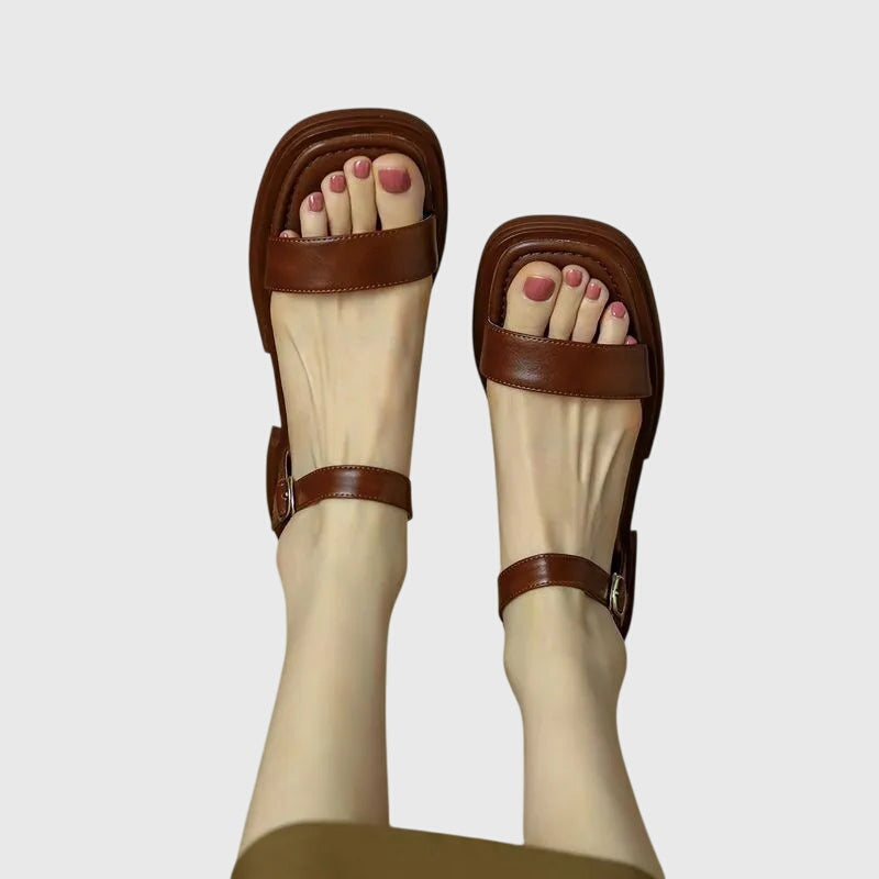 Celestia | Orthopädische Ledersandalen