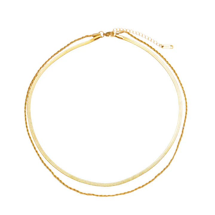 Juliana Solvia Halskette | Gold