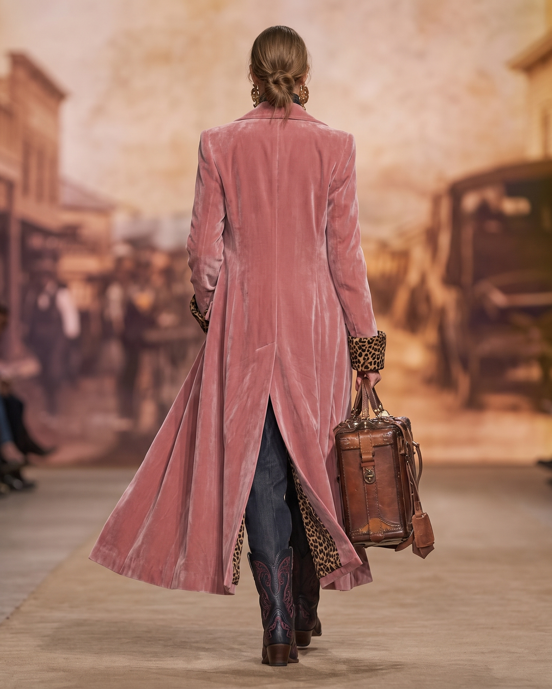 Velvet Coat for Women – Tailored Long Sleeve Dress Coat with Pockets, Elegant Lined Winter Jacket, Pink and Blue