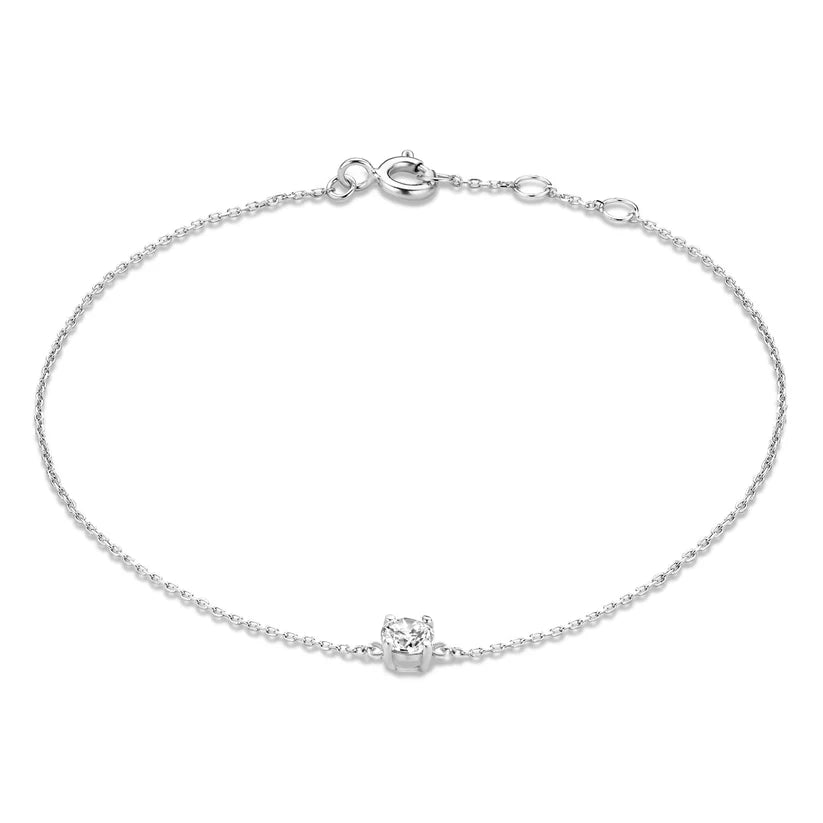 Cléa Stone Armband | Weißgold