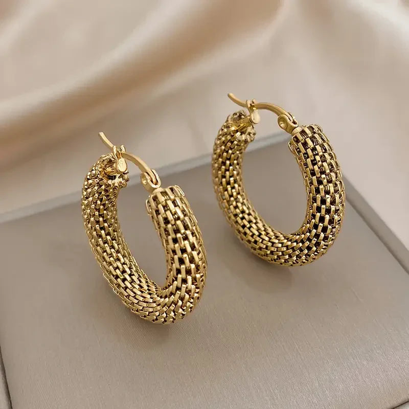 Golden Tide Creolen | Gold
