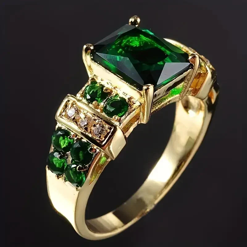 Exquisiter Smaragd Ring | Gold