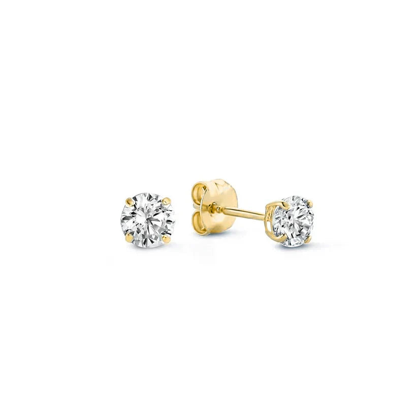 Larmes de Lune Stone Ohrstecker | Gold